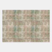 Retro Ornamenten Tree Inpakpapier Vel (Voorkant)