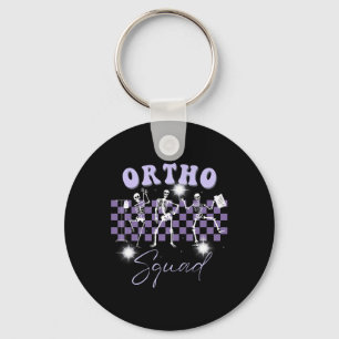Retro Ortho Squad Dansende Skelet Orthopedische Ve Sleutelhanger