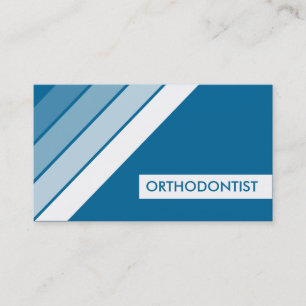 retro ORTHODONTIST Visitekaartje