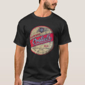 Retro Ortliebs Beer Mannen T-shirt (Voorkant)