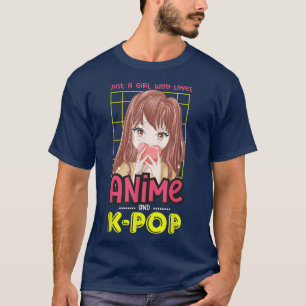 Retro Otaku Japan Neko is een meisje dat van Anime T-shirt