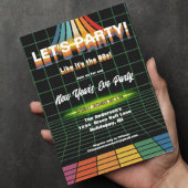 Retro Oud en Nieuw Ik hou van de jaren 80 Kaart