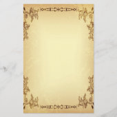 Retro  oud papier (Voorkant)