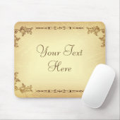 Retro  oud papier muismat (Met muis)
