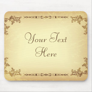 Retro oud papier muismat
