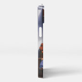 Retro oude auto iPhone 13 Slim Fit Hoesje, Glanzen Hoesje (Rechterkant)