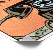  Retro Oude Klassieke Telefoonbellen Poster (Hoek)