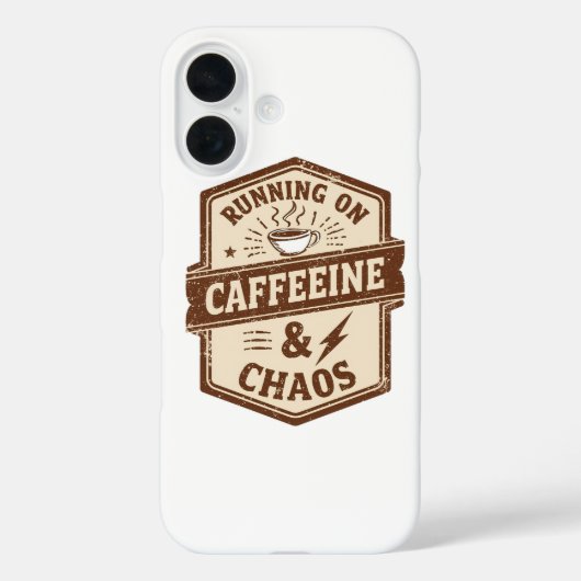 Retro Ouder en koffieliefhebber humor Case-Mate iPhone Case (Achterkant)
