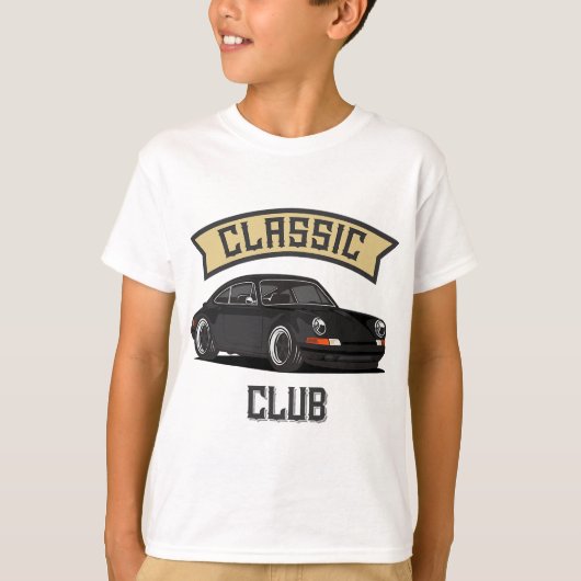 Retro Oudschool Afstemming en gokken Oldtimer Enth T-shirt (Voorkant)