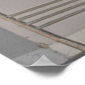 Retro outdated portable stereo radio cassette reco poster (Hoek)