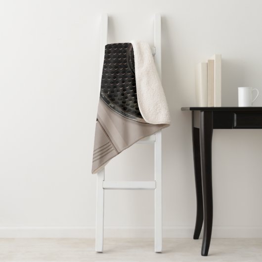 Retro outdated portable stereo radio cassette reco sherpa deken (In situ)