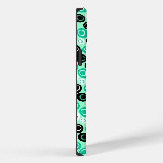 Retro Ovalen Case-Mate iPhone Case (Achterkant / Rechts)