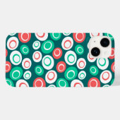 Retro Ovalen Case-Mate iPhone Case (Achterkant (horizontaal))