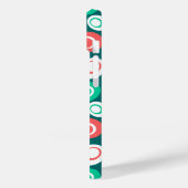 Retro Ovalen Case-Mate iPhone Case (Achterkant / Links)