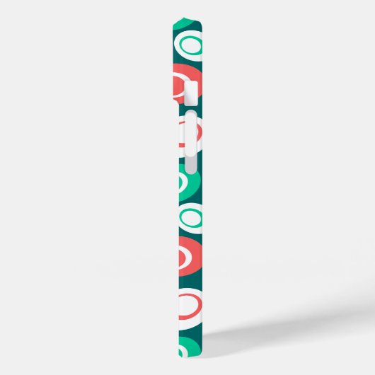 Retro Ovalen Case-Mate iPhone Case (Achterkant / Links)