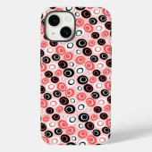 Retro Ovalen Case-Mate iPhone Case (Achterkant)