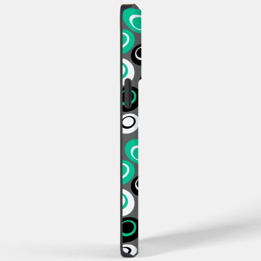 Retro Ovalen Case-Mate iPhone Case (Achterkant / Rechts)