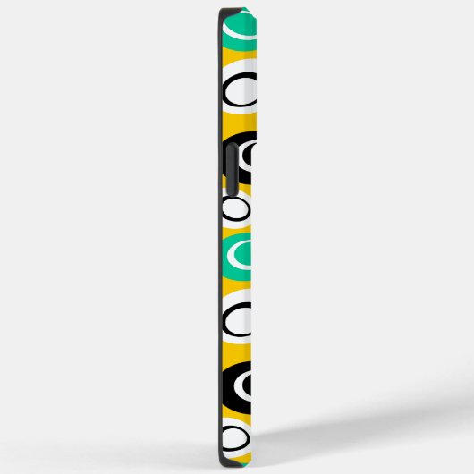 Retro Ovalen Case-Mate iPhone Case (Achterkant / Rechts)