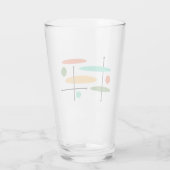 Retro Ovalen en lijnen Glas (Achterkant)