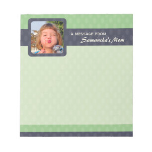 Retro Ovalen Photo Small Mam-laptop - Moss Notitieblok