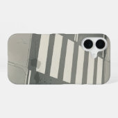 Retro Oversteekplaats Lijnen iPhone 16 Hoesje (Achterkant horizontaal)