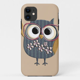 Retro  Owl iPhone 11 Hoesje