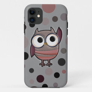 Retro Owl Case-Mate iPhone Case
