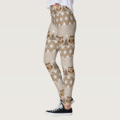 Retro Owl Knet Design Leggings (Links)
