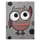 Retro Owl Notitieboek (Voorkant)