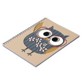 Retro  Owl Notitieboek (Linkerzijde)