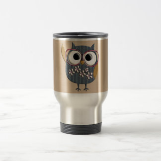 Retro Owl Reisbeker