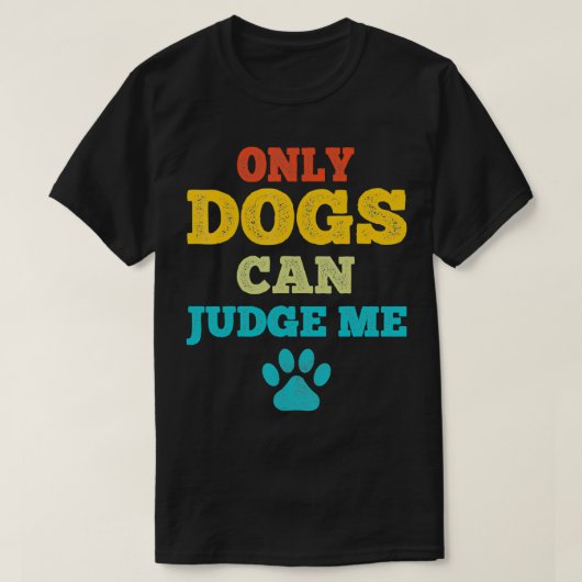 Retro Owner Funny Pet Puppy Design for Men Women T-shirt (Design voorkant)