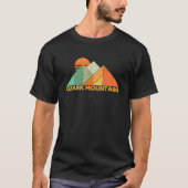 Retro  Ozark Mountains T Shirt Distress S (Voorkant)