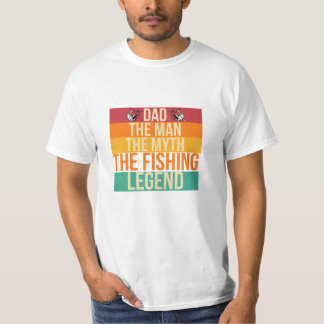 Retro Pa de Geviste Legend Vaderdag T-Shirt