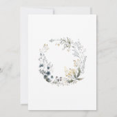 Retro paar in Pastel bruiloft Save The Date (Achterkant)