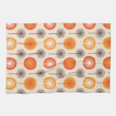 Retro Paardebloem Bloemen Patroon Keuken Handdoeke Theedoek (Horizontaal)