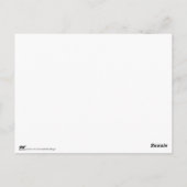 Retro paardenspier anatomie afbeelding briefkaart (Achterkant)