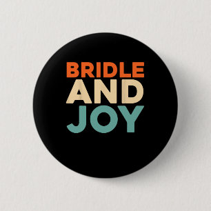 Retro Paardrijder - Paardrijden Ronde Button 5,7 Cm