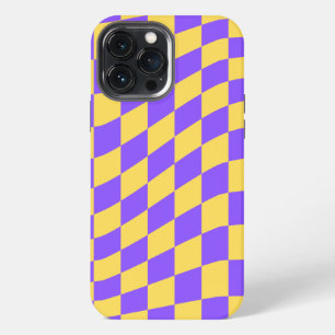 Retro Paars & Geel iPhone 13 Pro Max Hoesje
