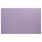 Retro Paars Paisley Pattern Stof (Yard (91,4 cm))