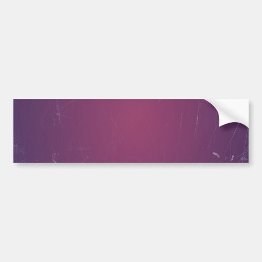 Retro Paars Plum.Elegant vaste kleur Bumpersticker (Voorkant)
