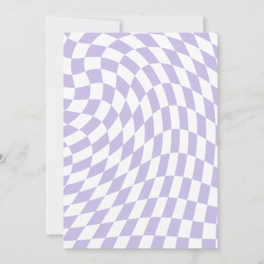 Retro Paarse Meisjes Spooky Halloween 1e Verjaarda Kaart (Achterkant)