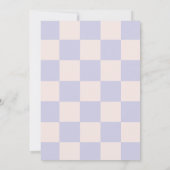 Retro Paarse Roze Ghoul Gang Halloween Verjaardag Kaart (Achterkant)