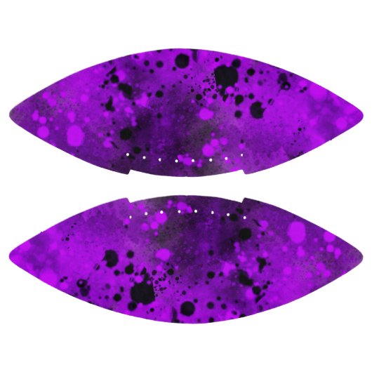 Retro Paarse verfspatten American Football (Panelen)
