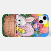 retro  paasbunny Case-Mate iPhone case (Achterkant (horizontaal))