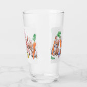 retro  paasbunny Holiday Glass Glas (Links)