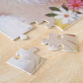 retro  paasbunny Holiday puzzel (Zijkant)