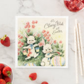 retro  paasbunny Holiday Servet (Insitu)