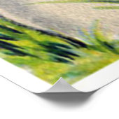 retro  paasbunny kind decor poster (Hoek)