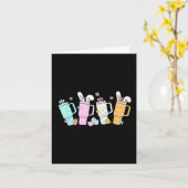 Retro Paasdag Stanley Tumbler Geïnspireerd Meisjes Kaart (Gele Bloem)